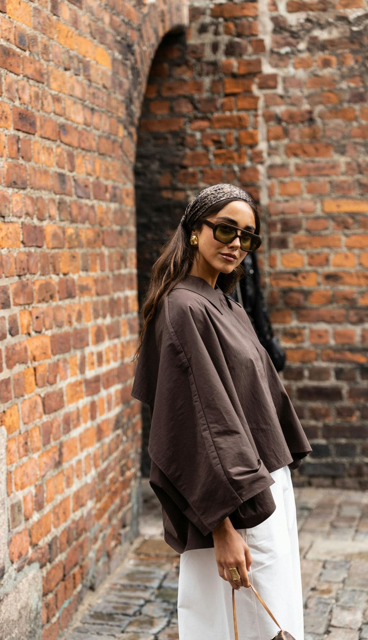 Woman with natural sun-kissed skin